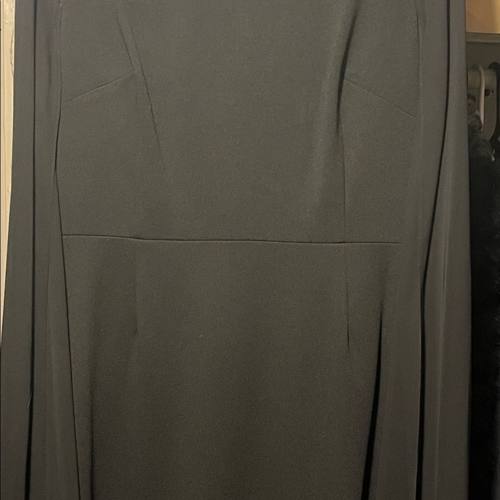 Calvin Klein Cape Dress